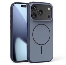 Чохол-накладка Apple iPhone 17 Pro Infinity SOFT MATTE with MagSafe Dark Blue (2000000419725)
