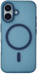 Чохол-накладка Apple iPhone 17 Infinity SOFT MATTE with MagSafe Dark Blue (2000000419350)