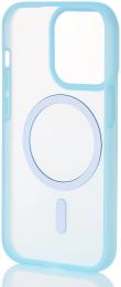 Чохол-накладка Apple iPhone 12 Pro Max Infinity SOFT MATTE with MagSafe Light Blue (2000000421605)