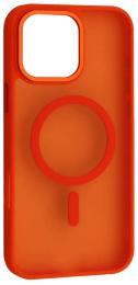 Чохол-накладка Apple iPhone 12/12 Pro Infinity SOFT MATTE with MagSafe Orange (2000000419923)