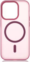 Чохол-накладка Apple iPhone 13 Pro Max Infinity SOFT MATTE with MagSafe Cherry Red (2000000419541)