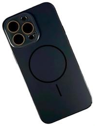 Чохол-накладка Apple iPhone 13 Pro Infinity SOFT MATTE with MagSafe Dark Blue (2000000420486)