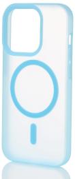 Чохол-накладка Apple iPhone 13 Pro Infinity SOFT MATTE with MagSafe Light Blue (2000000420530)