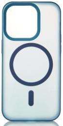 Чохол-накладка Apple iPhone 13/14 Infinity SOFT MATTE with MagSafe Dark Blue (2000000421377)