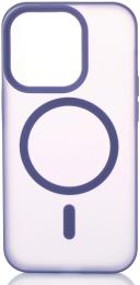 Чохол-накладка Apple iPhone 13/14 Infinity SOFT MATTE with MagSafe Dark Purple (2000000421285)