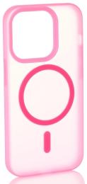 Чохол-накладка Apple iPhone 14 Plus/15 Plus Infinity SOFT MATTE with MagSafe Rose Red (2000000420257)