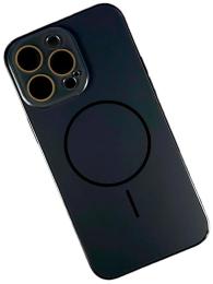 Чохол-накладка Apple iPhone 14 Pro Max Infinity SOFT MATTE with MagSafe Dark Blue (2000000419633)