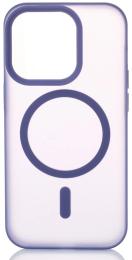 Чохол-накладка Apple iPhone 14 Pro Max Infinity SOFT MATTE with MagSafe Dark Purple (2000000419565)