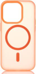 Чохол-накладка Apple iPhone 14 Pro Max Infinity SOFT MATTE with MagSafe Orange (2000000419626)