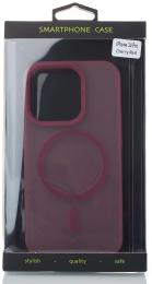 Чохол-накладка Apple iPhone 14 Pro Infinity SOFT MATTE with MagSafe Cherry Red (2000000419961)