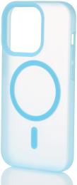 Чохол-накладка Apple iPhone 14 Pro Infinity SOFT MATTE with MagSafe Light Blue (2000000419978)