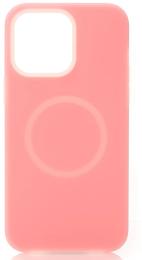 Чохол-накладка Apple iPhone 13 Pro Max Infinity Liquid Silicone Full with MagSafe Pink (2000000407159)