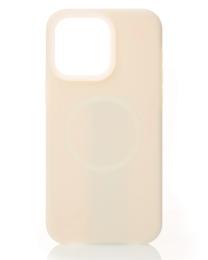 Чохол-накладка Apple iPhone 13 Infinity Liquid Silicone Full with MagSafe Cream (2000000412351)
