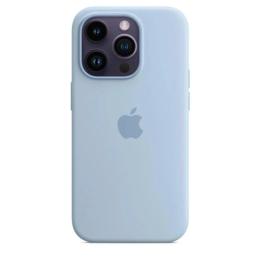 Чохол-накладка Apple iPhone 14 Pro Max Infinity Liquid Silicone Full with MagSafe Blue Fog (2000000407319)