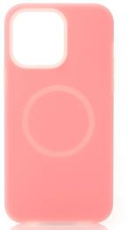 Чохол-накладка Apple iPhone 14 Pro Infinity Liquid Silicone Full with MagSafe Pink (2000000407265)