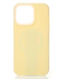 Чохол-накладка Apple iPhone 14 Infinity Liquid Silicone Full with MagSafe Sunglow (2000000407173)
