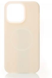 Чохол-накладка Apple iPhone 15 Pro Infinity Liquid Silicone Full with MagSafe Cream (2000000412429)