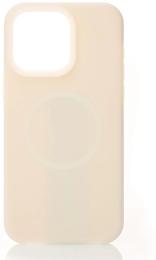 Чохол-накладка Apple iPhone 15 Infinity Liquid Silicone Full with MagSafe Cream (2000000412412)