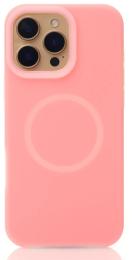 Чохол-накладка Apple iPhone 16 Pro Max Infinity Liquid Silicone Full with MagSafe Pink (2000000407654)