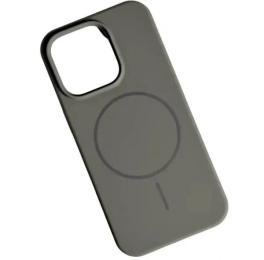 Чохол-накладка Apple iPhone 16 Pro Max Infinity Liquid Silicone Full with MagSafe Stone Gray (2000000407685)