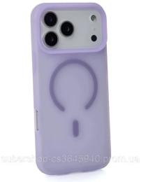 Чохол-накладка Apple iPhone 17 Infinity SOFT MATTE with MagSafe Pale Purple (2000000419381)