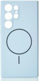 Чохол-накладка Samsung Galaxy S24 Ultra Infinity Slim Ring Soft with MagSafe Blue Fog (2000000423470)
