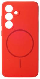 Чохол-накладка Samsung Galaxy S25 Infinity Slim Ring Soft with MagSafe Red (2000000423517)