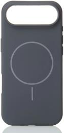 Чохол-накладка Apple iPhone 17 AIR Infinity Slim Ring Soft with MagSafe Stone Gray (2000000422848)