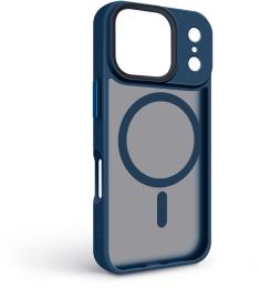 Чохол-накладка Apple iPhone 18 Pro/17 Pro ArmorStandart Uniq MagCase Dark Blue (ARM92313)