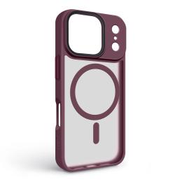 Чохол-накладка ArmorStandart Apple iPhone 18 Pro/17 Pro ArmorStandart Uniq MagCase Dark Cherry (ARM92319)
