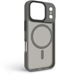 Чохол-накладка Apple iPhone 18 Pro/17 Pro ArmorStandart Uniq MagCase Titanium Gray (ARM92318)
