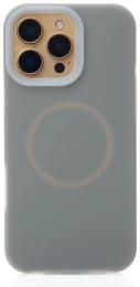 Чохол-накладка Apple iPhone 16 Pro Infinity Liquid Silicone Full with MagSafe Stone Gray (2000000407616)