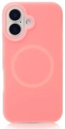 Чохол-накладка Apple iPhone 16 Infinity Liquid Silicone Full with MagSafe Pink (2000000407579)