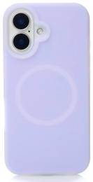 Чохол-накладка Apple iPhone 16 Infinity Liquid Silicone Full with MagSafe Violet (2000000407524)