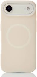 Чохол-накладка Apple iPhone 17 AIR Infinity Liquid Silicone Full with MagSafe Cream (2000000418346)