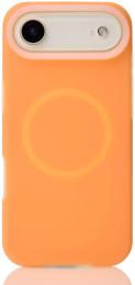 Чохол-накладка Apple iPhone 17 AIR Infinity Liquid Silicone Full with MagSafe Orange (2000000418292)