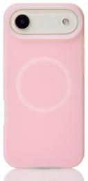 Чохол-накладка Apple iPhone 17 AIR Infinity Liquid Silicone Full with MagSafe Pink (2000000418322)