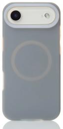 Чохол-накладка Apple iPhone 17 AIR Infinity Liquid Silicone Full with MagSafe Stone Gray (2000000418285)