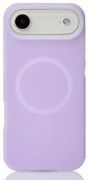 Чохол-накладка Apple iPhone 17 AIR Infinity Liquid Silicone Full with MagSafe Violet (2000000418315)