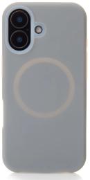 Чохол-накладка Apple iPhone 17 Infinity Liquid Silicone Full with MagSafe Stone Gray (2000000418223)