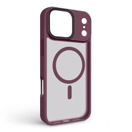 Чохол-накладка Apple iPhone 18 Pro Max/17 Pro Max ArmorStandart Uniq MagCase Dark Cherry (ARM92327)