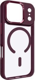 Чохол-накладка ArmorStandart Apple iPhone 18 Pro/17 Pro ArmorStandart Unit MagCase Dark Cherry (ARM92345)