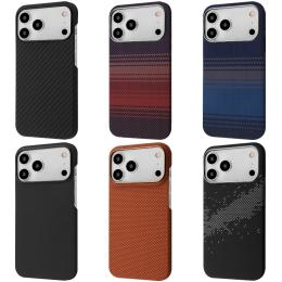 Чохол-накладка Apple iPhone 17 Pro Max/iPhone 18 Pro Max Proove Carbon Slim with Magnetic Ring Cherry Red (643060811)