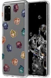 Чохол-накладка Samsung Galaxy S20 Plus G985 Coach Protective Case Peony Rainbow (CSA-002-DPRNB-V)