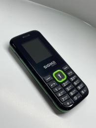 Кнопковий телефон Sigma mobile X-style 171 Mini Black Green (Уцінений)