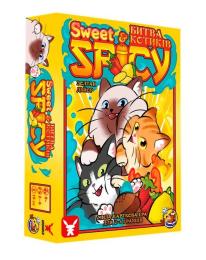 Настільна гра Geekach Sweet &amp; Spicy. Битва котиків  -  1 ТК (12 шт)
