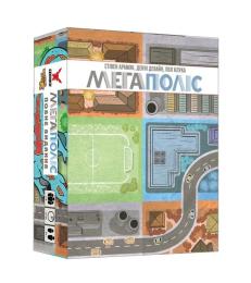 Настільна гра Geekach Мегаполіс. Повне видання (Sprawlopolis)  -  1 ТК (20 шт)