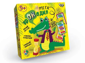 Настільна гра Danko Toys вікторина Мега-крокодил укр (CROC-03-01U)