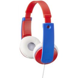 Накладні навушники JVC HA-KD7 Blue Red (for Kids)