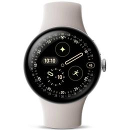 Смарт-годинник Google Pixel Watch 4 41mm Wi-Fi Polished Silver Aluminum case / Porcelain Active Band (GA10830-EU)